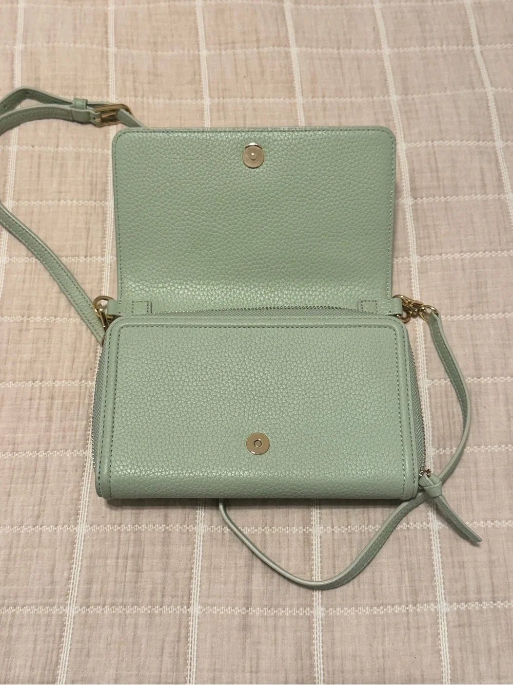 Tory Burch pebbled leather